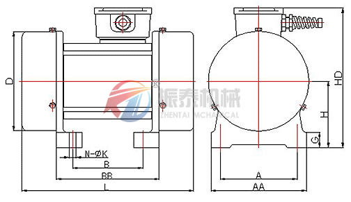 YZUA振動(dòng)電機(jī),振動(dòng)電機(jī)